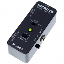 Mooer MICRO DI директ-бокс, ±20 дБ, Cab Sim, Ground Lift 3