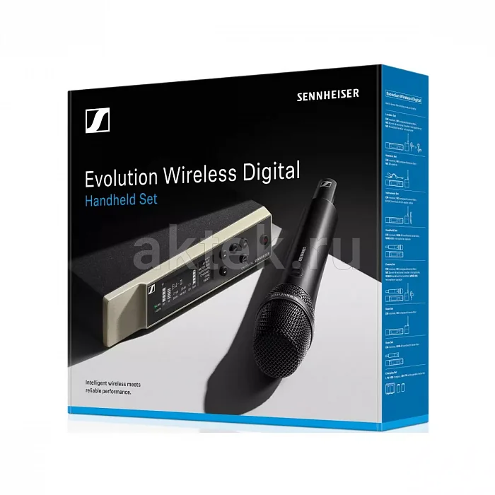 Sennheiser EW-D835-S SET(R1-6) цифровая вокальная радиосистема, капсюль e835, кардиоида 4