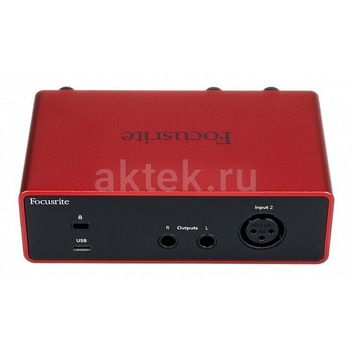 Аудиоинтерфейс USB FOCUSRITE Scarlett Solo 4th Gen 8