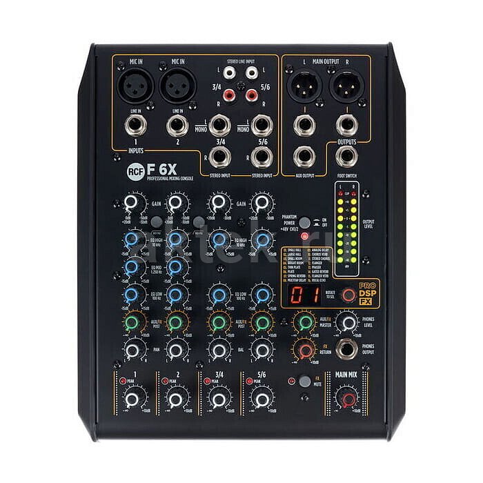 Микшерный пульт RCF MIXERS F 6X 3