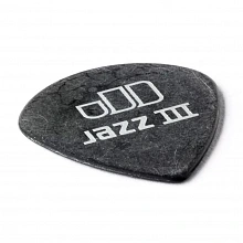 Dunlop 482P135 Tortex Pitch Black Jazz медиаторы, 1,35 мм 2