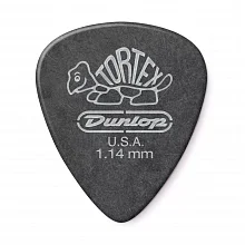 Dunlop 488P114 Tortex Pitch Black Standard медиаторы, 1,14 мм