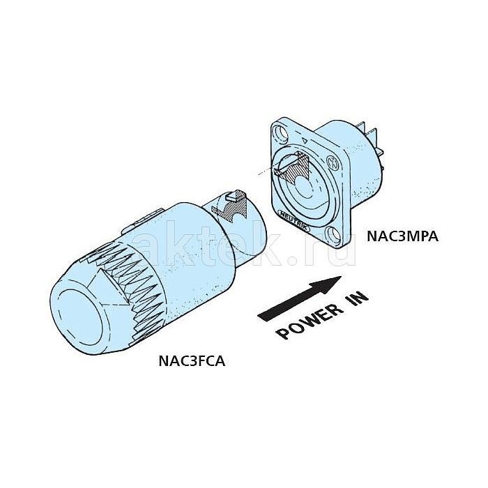 Разъем PowerCon NEUTRIK NAC3FCA 2