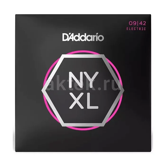 D'Addario NYXL0942 струны для электрогитары, 9-42