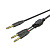 ROXTONE GPTC130/5 аудиокабель Jack 6,3–Jack 6,3, 5 м