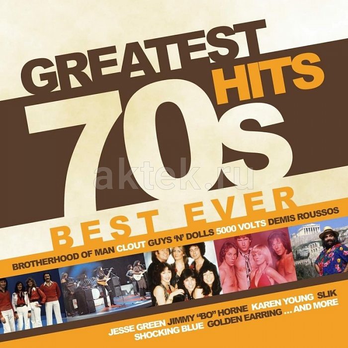 Виниловая пластинка V/A - GREATEST 70S HITS BEST EVER 180 GRAM YELLOW VINYL 12"
