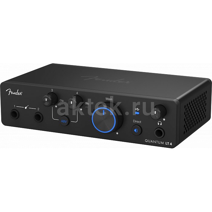 USB-C аудиоинтерфейс Fender Quantum LT4 4x4 4