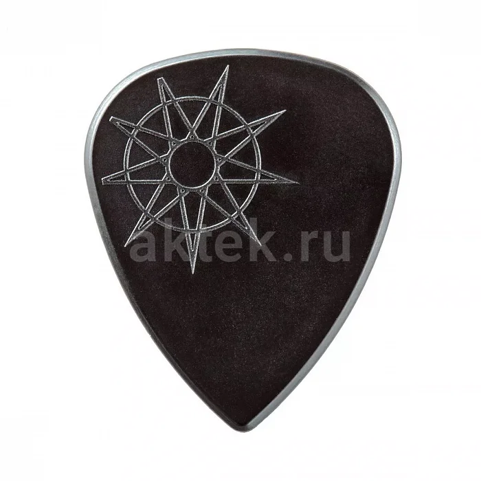 Dunlop 447PJR138 Jim Root Nylon 6Pack медиаторы, нейлон, 1,38 мм 2