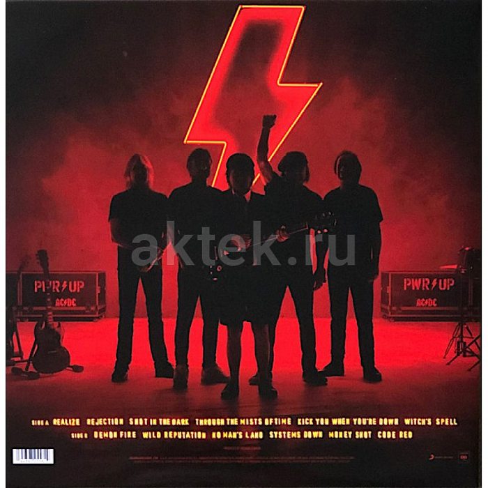 Виниловая пластинка AC/DC - POWER UP 180 GRAM BLACK VINYL 12" 3