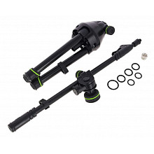 Стойка для микрофона Gravity MS 3122 HDB - Short Heavy Duty Microphone Stand with Folding Tripod Base 2