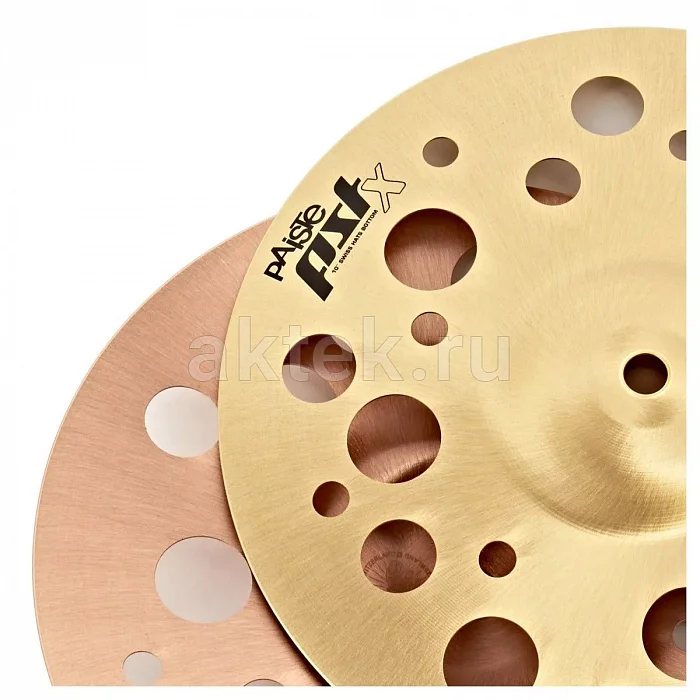 Paiste 10" PSTX Swiss Hats тарелка, Hi-Hat, CUSN8 5