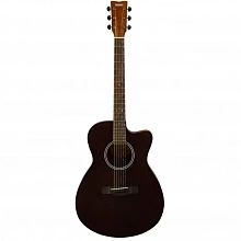 Yamaha FS400C SMOKY акустическая фолк-гитара с вырезом