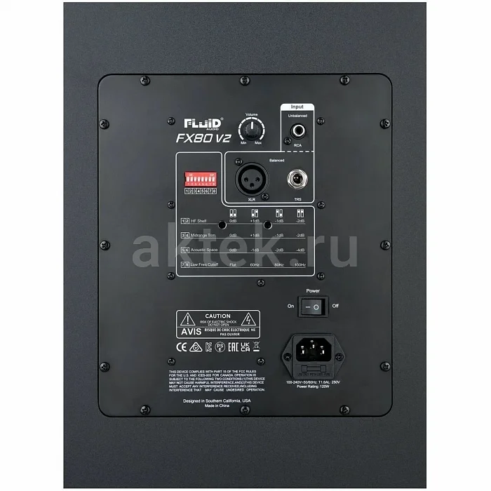 Fluid Audio FX80 V2 студийный монитор, 110 Вт 2