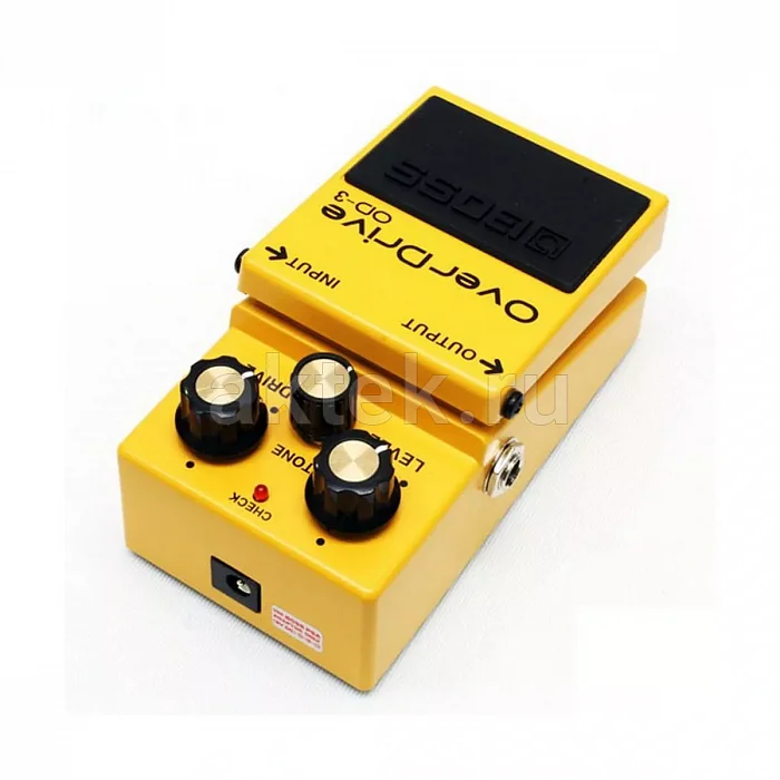 Boss OD-3 OverDrive педаль эффектов 3