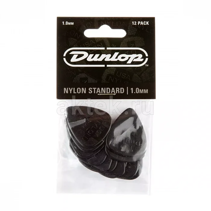 Dunlop 44P100 Nylon Standard 12Pack медиаторы, нейлон, 1 мм 4