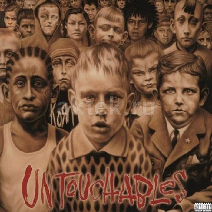 Виниловая пластинка KORN - UNTOUCHABLES BLACK VINYL 12"