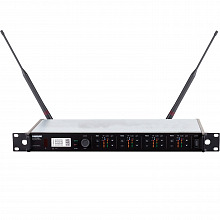 SHURE ULXD4QE G51 четырёхканальный приёмник радиосистемы, 470–534 МГц, 4 канала