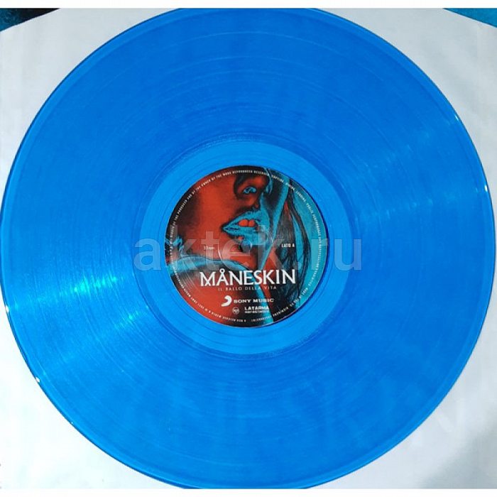 Виниловая пластинка MANESKIN - IL BALLO DELLA VITA VINILE BLU 180 GRAM BLACK VINYL 12" 3