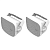Всепогодная акустическая система Klipsch RSM-800 white