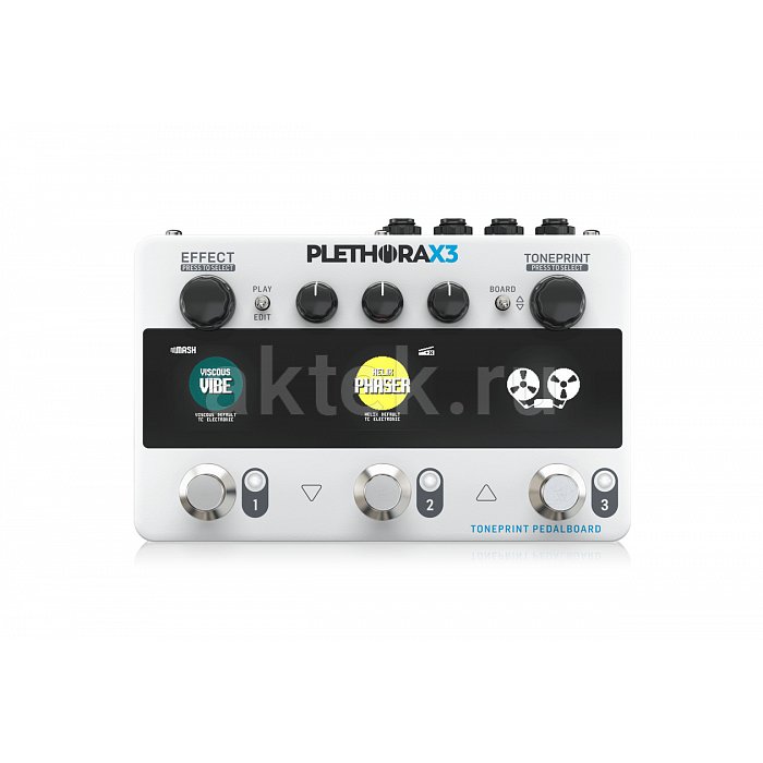 TC electronic PLETHORA X3 процессор эффектов для гитары 2