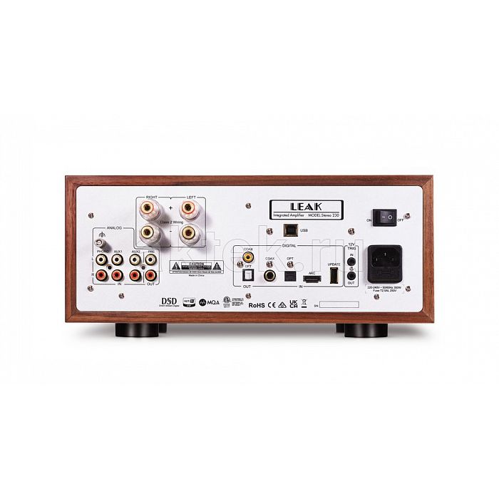 Leak Stereo 230 Walnut интегральный усилитель, 2×75 Вт, HDMI ARC 2