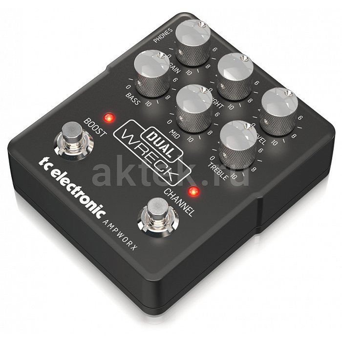 TC electronic DUAL WRECK PREAMP гитарная педаль 2