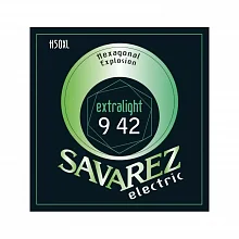 Savarez H50XL Hexagonal Explosion Extra Light комплект струн, калибр 9-42