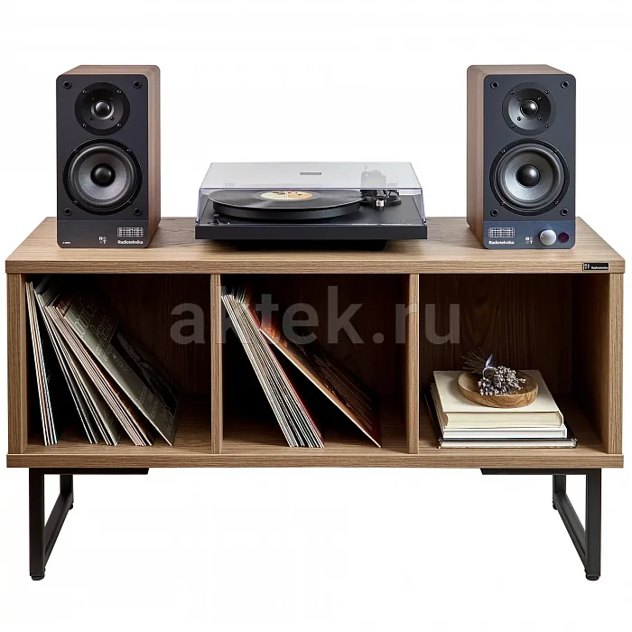Тумба для винилового проигрывателя Radiotehnika Rondo 300 Walnut 2