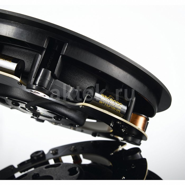 ASCENDO The 6 PRO PASSIVE CEILING Black, гриль White потолочная встраиваемая акустика 9