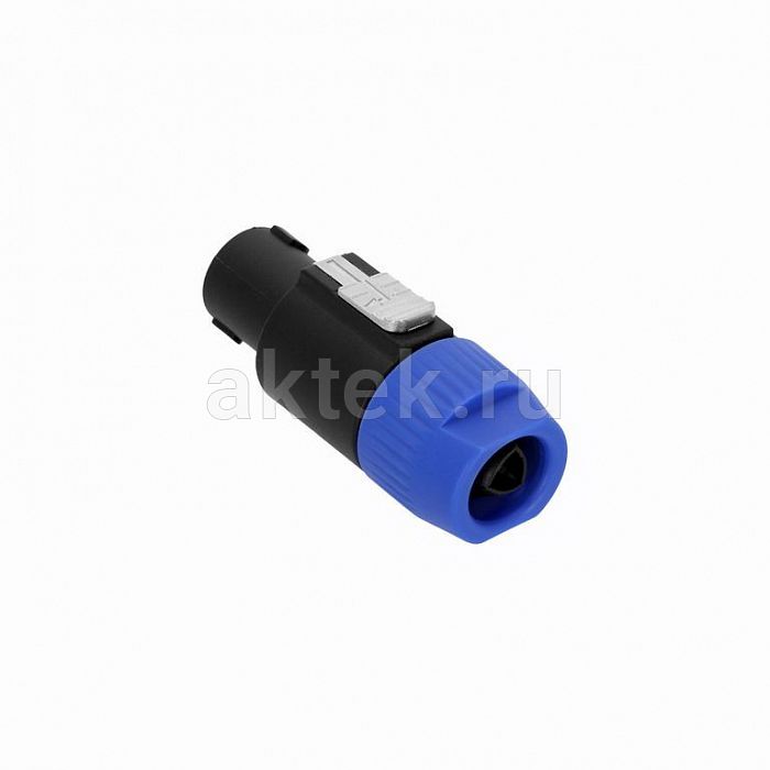 Adam Hall K3CSF4 Black/Blue кабельный разъём Speakon-F 4p 6