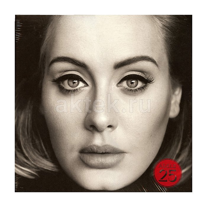 Виниловая пластинка ADELE - 25 180 GRAM BLACK VINYL 12"