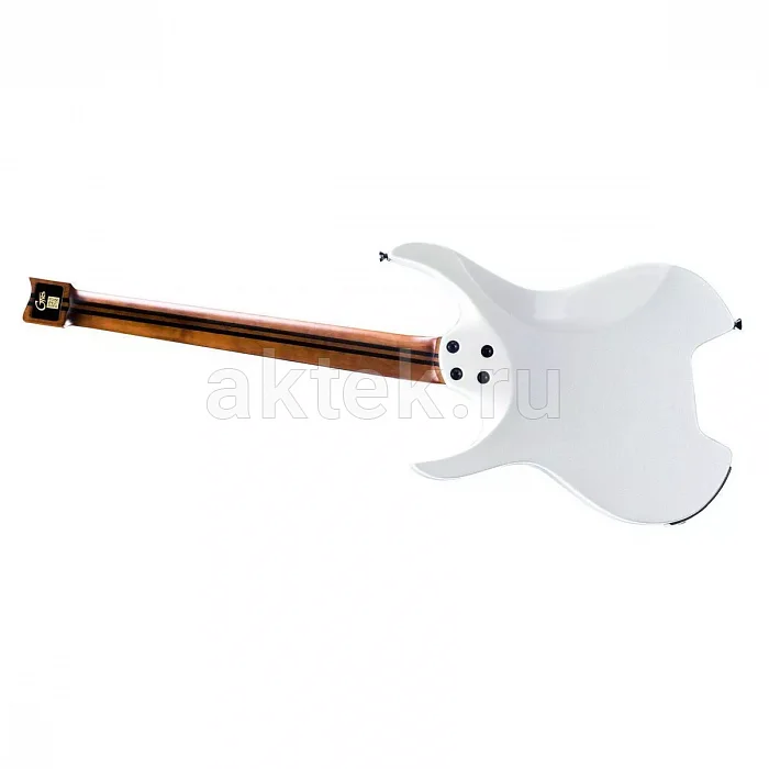Mooer GTRS W800 Pearl электрогитара, белый, HH, корпус из ольхи 2