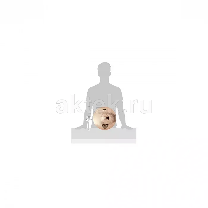 Sabian 12" B8X Splash тарелка для ударной установки 4