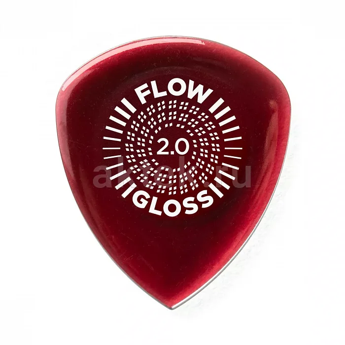 Dunlop 550P200 Flow Gloss 3Pack медиаторы, ultex, 2 мм