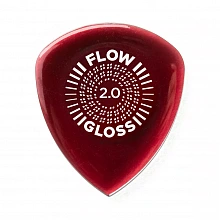 Dunlop 550P200 Flow Gloss 3Pack медиаторы, ultex, 2 мм