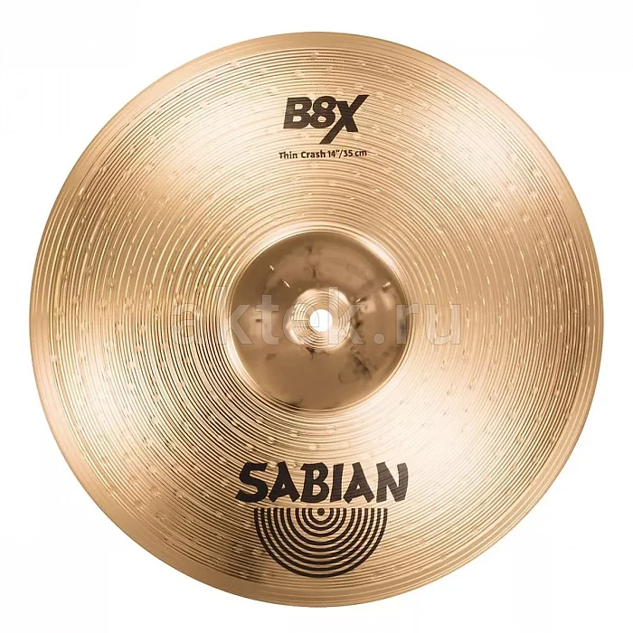 Sabian 15" B8X Thin Crash крэш-тарелка из бронзы B8 2