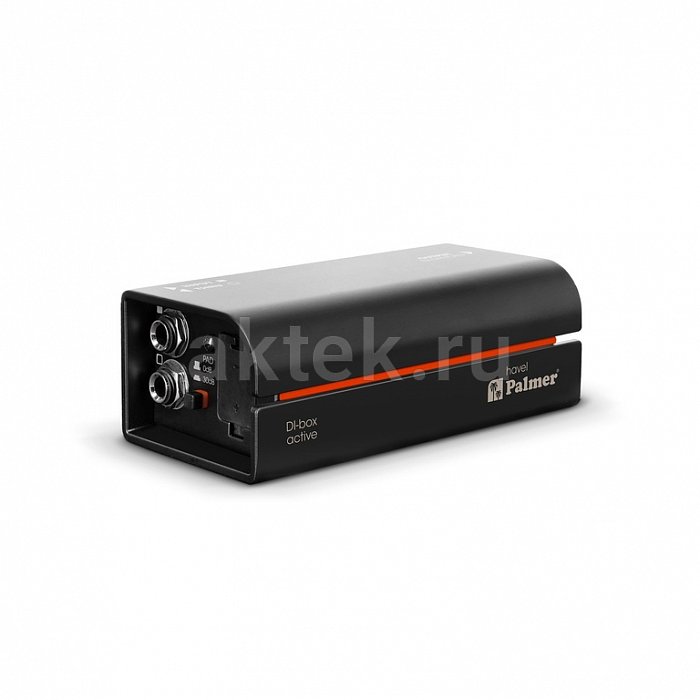 Palmer RIVER havel активный одноканальный DI-бокс 6,3мм–XLR 20–20000Гц