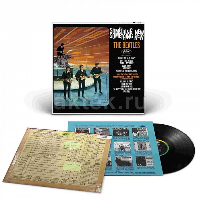 Виниловая пластинка BEATLES - SOMETHING NEW 180 GRAM BLACK VINYL 12" 2
