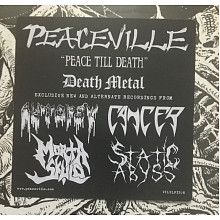 Виниловая пластинка AUTOPSY, CANCER, MORTA SKULD, STATIC ABYSS  - PEACE TILL DEATH 180 GRAM BLACK VINYL 12" 2