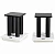 Стойка для акустики Radiotehnika T3B Black/White