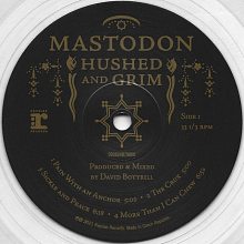 Виниловая пластинка MASTODON - HUSHED AND GRIM CLEAR VINYL 12" 3