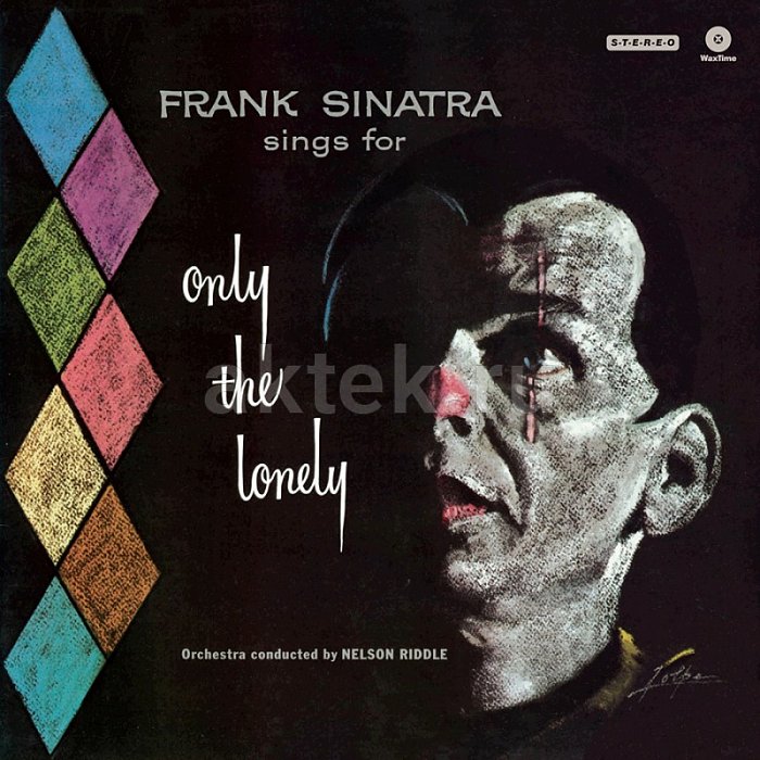 Виниловая пластинка FRANK SINATRA - ONLY THE LONELY 180 GRAM BLACK VINYL 12"