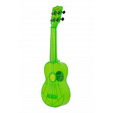 Укулеле сопрано KALA WATERMAN by  KA-SWF-GN Waterman Fluorescent Green, Soprano Ukulele 2