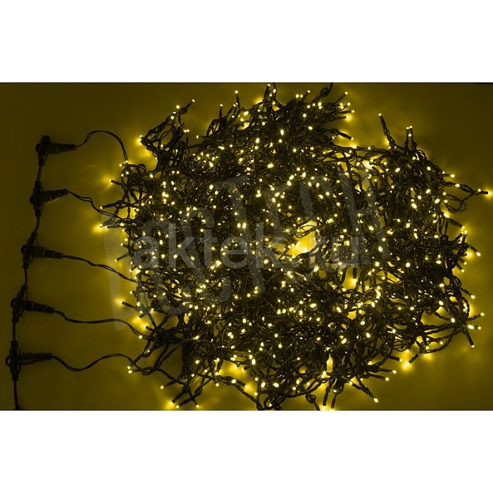 Гирлянда LED ClipLight 24V, 5 нитей по 20 метров, Flashing желтый 2