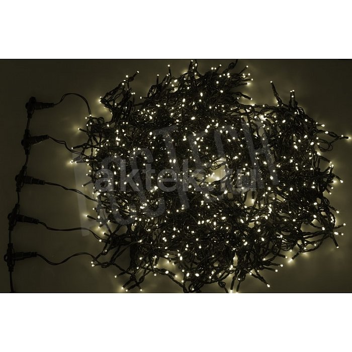Гирлянда LED ClipLight 24V, 5 нитей по 20 метров, Flashing желтый 6