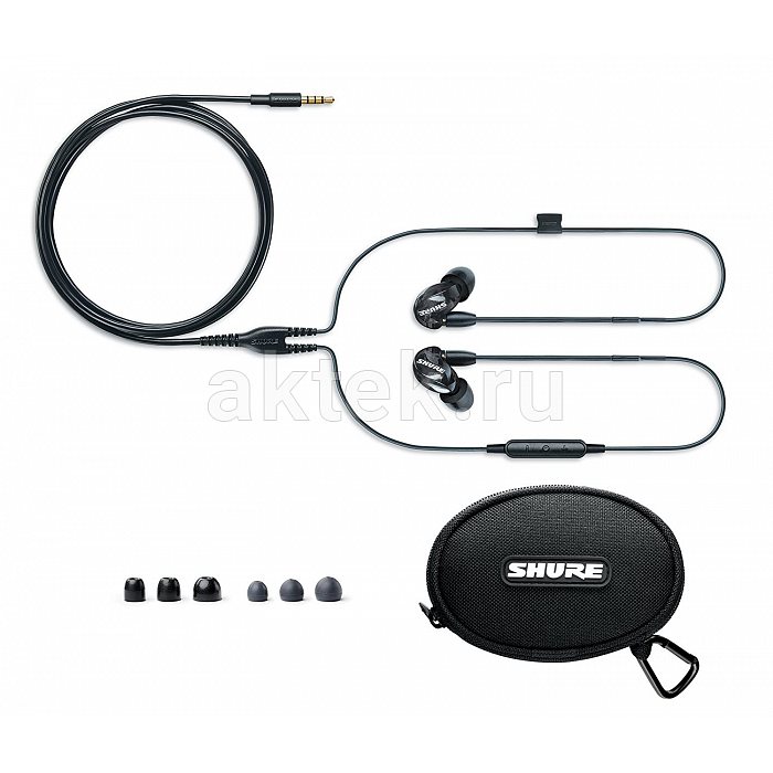 Внутриканальные наушники SHURE SE215-K-UNI-EFS 2