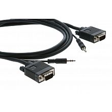Kramer C-MGMA/MGMA-3 Micro-VGA-M+аудио–VGA-M+аудио кабель 0.9м