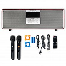 Караоке-колонка с микрофонами SkyDisco Aura-BT 200 Вт 2