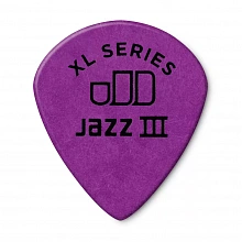 Dunlop 498P114 Tortex Jazz III XL медиаторы, 1,14 мм 3