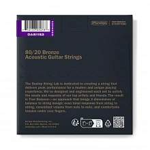 Dunlop DAB1152 80/20 Bronze струны для акустической гитары, 11-52 2